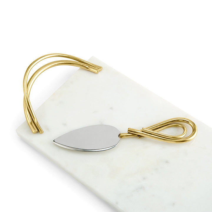 Michael Aram Calla Lily Board with Spreader Set