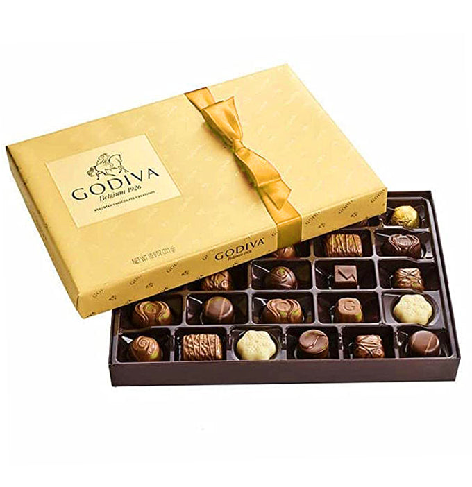 Godiva Chocolate Gold Gift Box