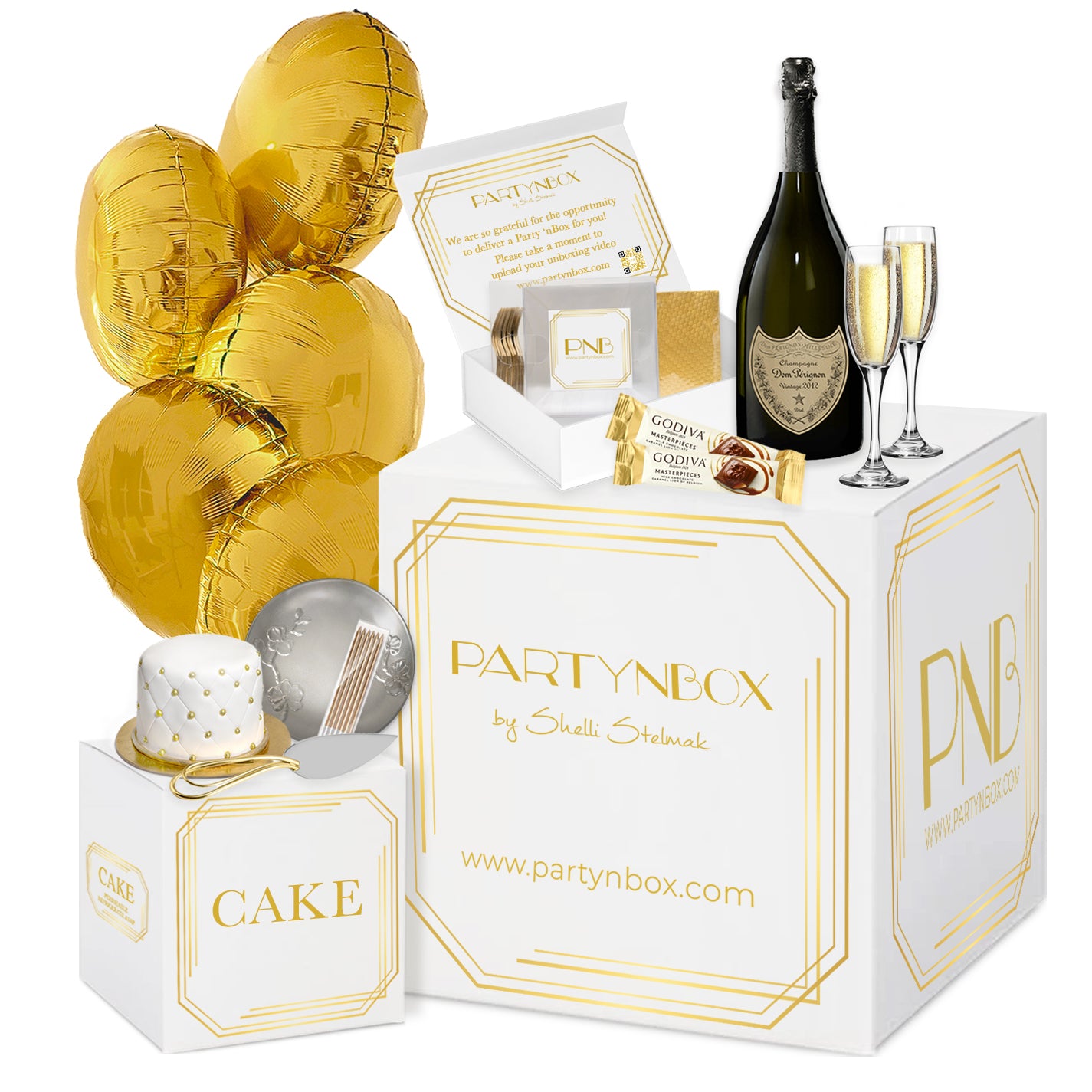 Timeless Luxury Box with Dom Perignon
