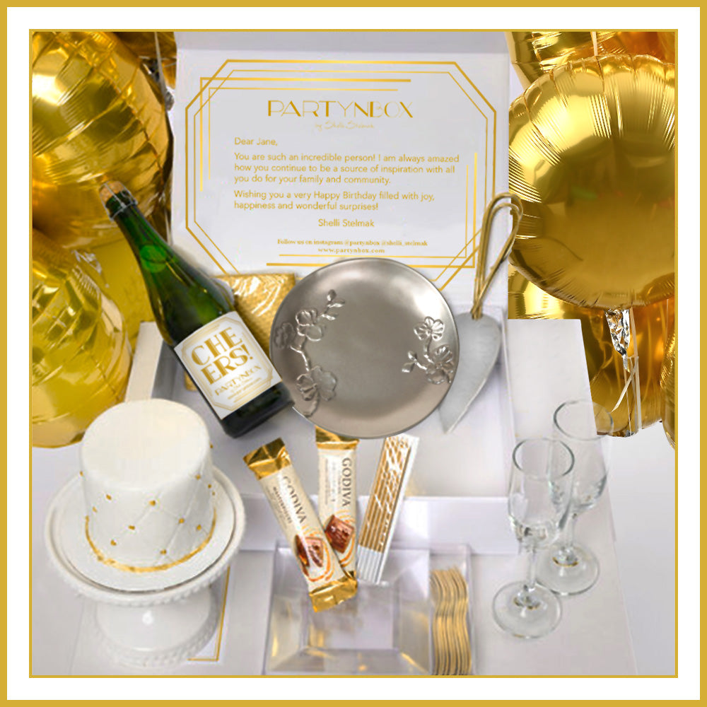 Timeless Luxury Box with Sparkling Cider