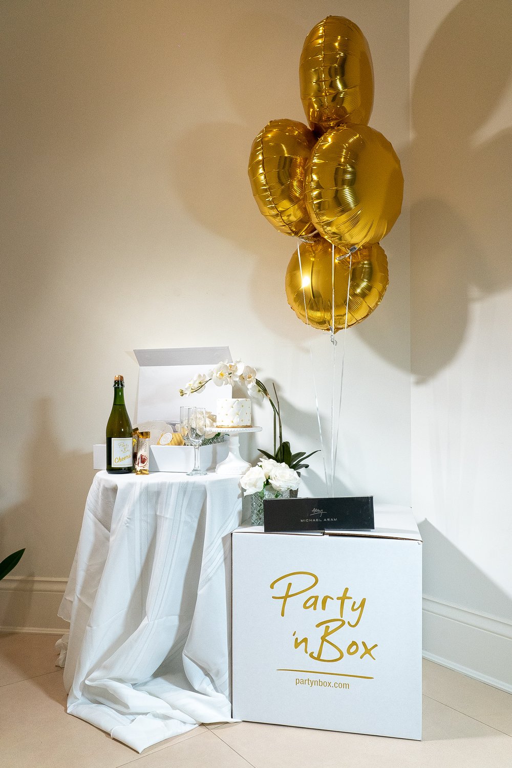 Timeless Luxury Box with Sparkling Cider